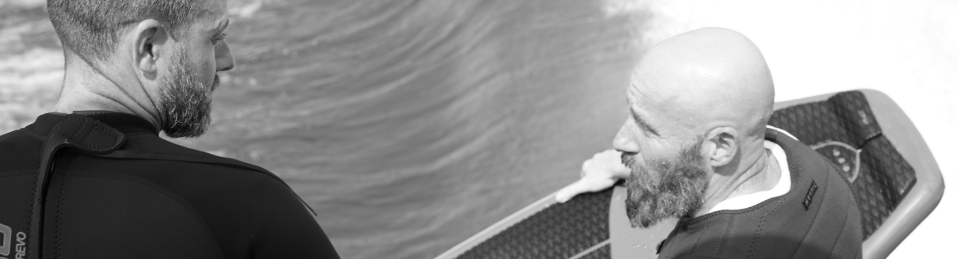 Brad talking wake surfing